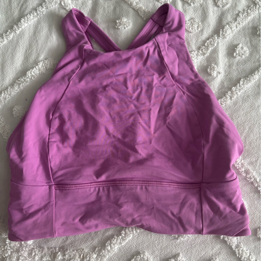 Lululemon High Neck Long Line bra size 6